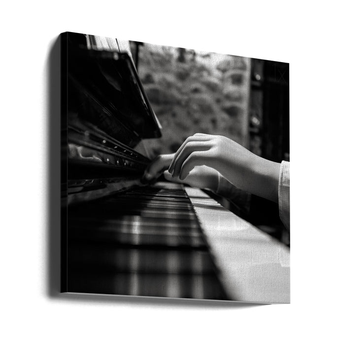 More music please Square Canvas Art Print