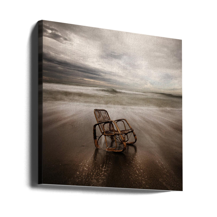 La sedia Square Canvas Art Print