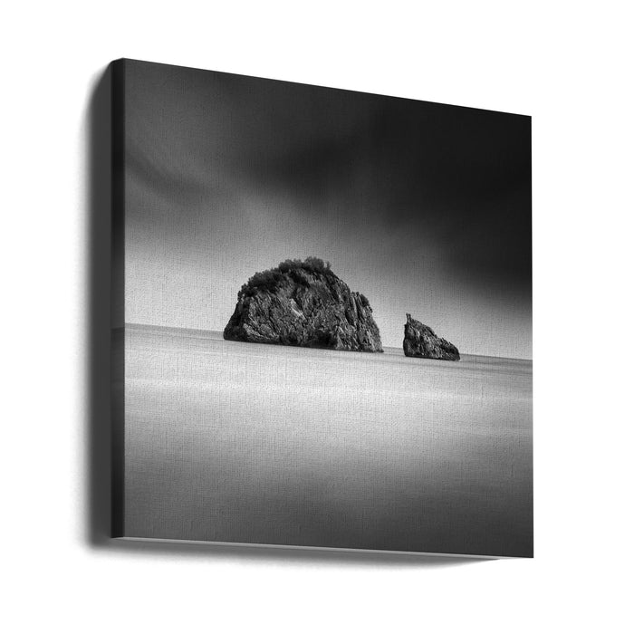 A Piece of Rock 031 Square Canvas Art Print