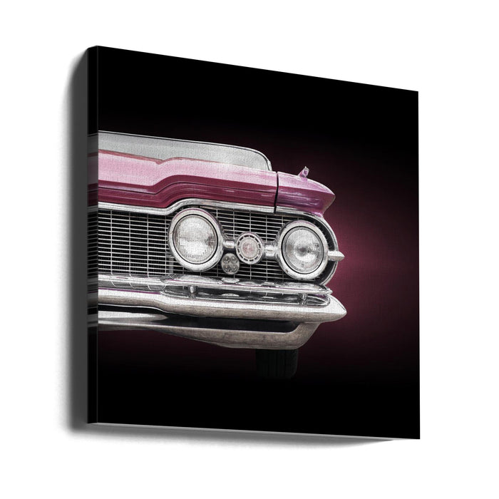 US classic car 1959 Super 88 Square Canvas Art Print