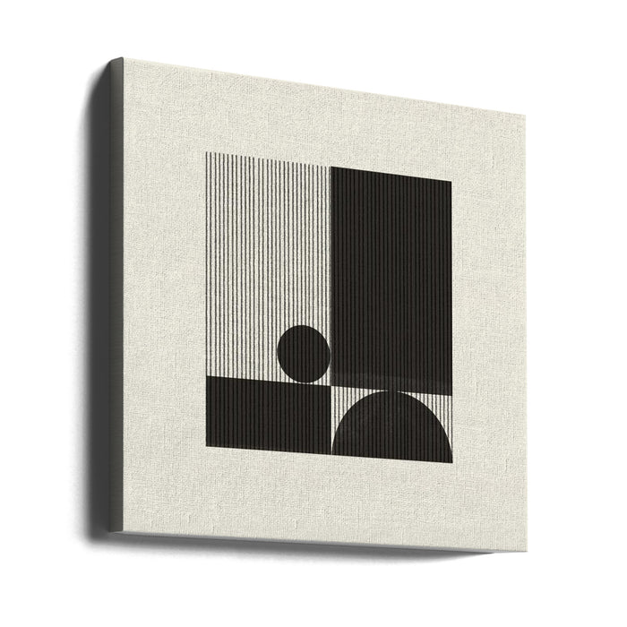 Paper Object No4. Square Canvas Art Print