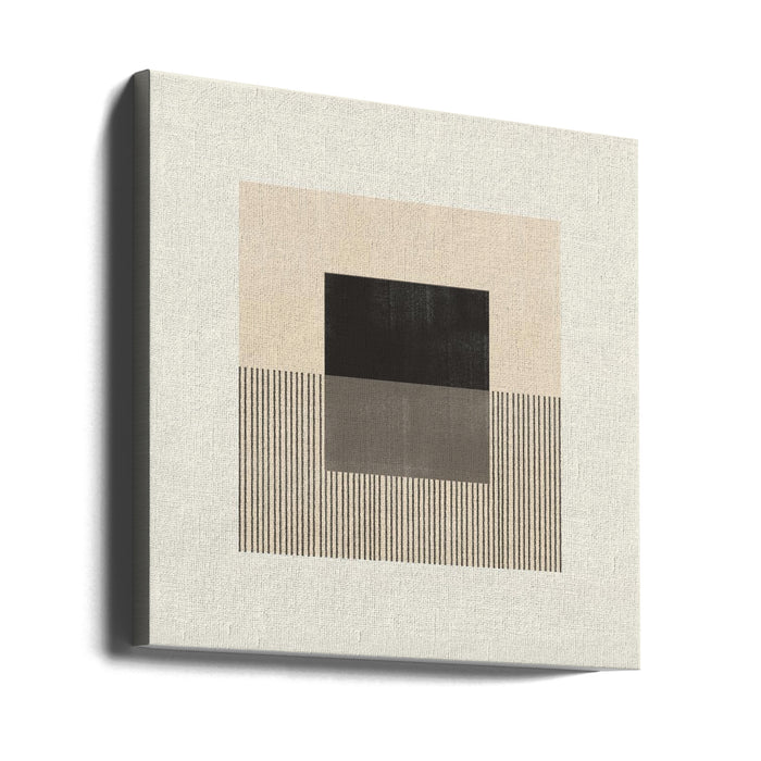 Paper Object No2. Square Canvas Art Print