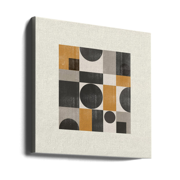 Paper Object Nr9 Square Canvas Art Print