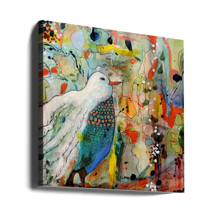 Vers Toi Carre Square Canvas Art Print