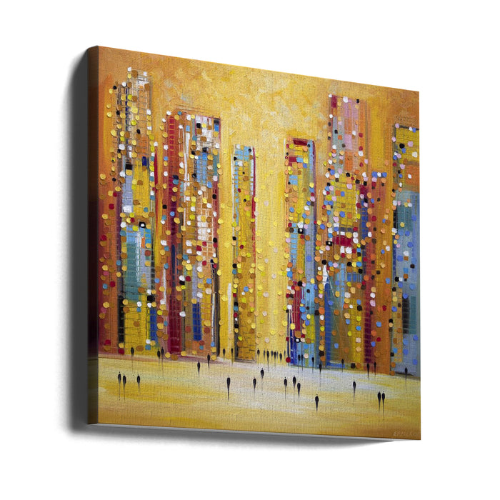 Sunset Reverie Square Canvas Art Print