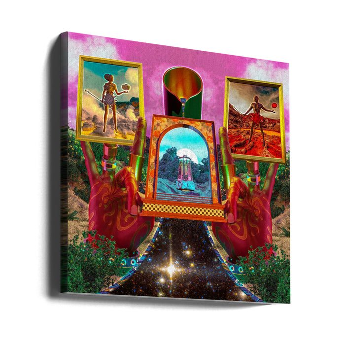 ALCHEMY Square Canvas Art Print