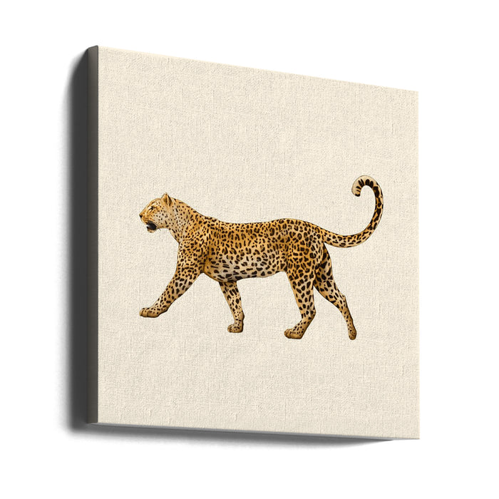 Leopard Square Canvas Art