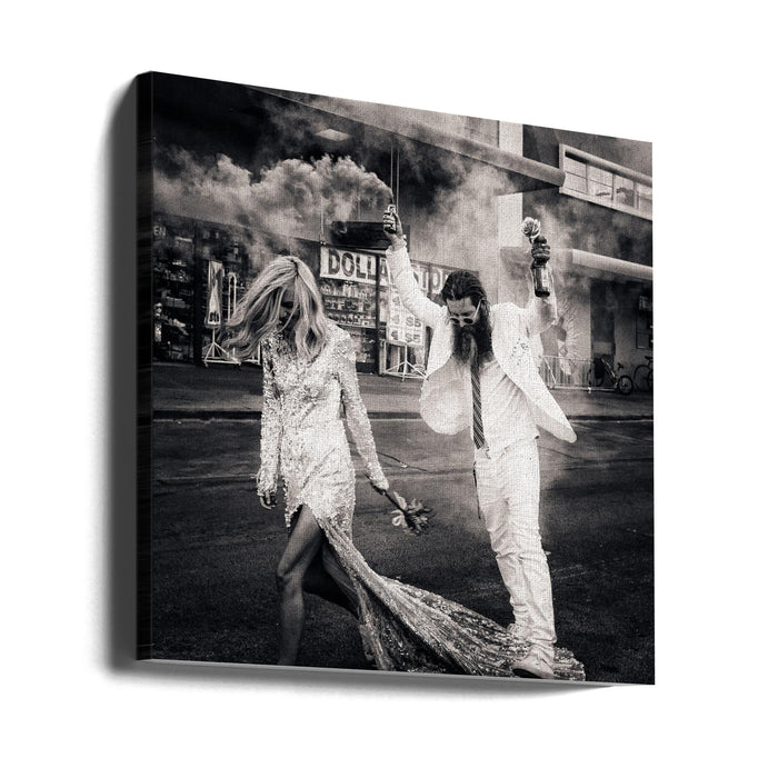 North Las Vegas Square Canvas Art Print