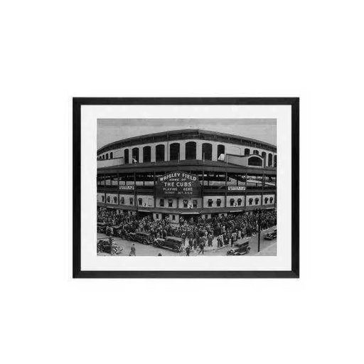 Chicago Cubs Baseball Wrigley Field Art Picture Frame Store New Jersey