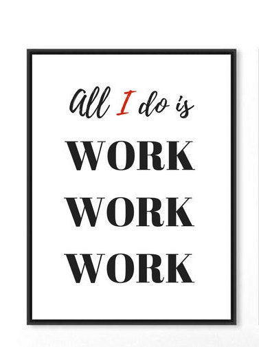 COFFEE HUSTLE WORK Art print Set of 3 Motivational Quote