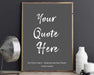 Custom word art quote Picture Frame Store New Jersey