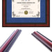 University of Pittsburgh Diploma Frame 8.5x11 Certificate Blue