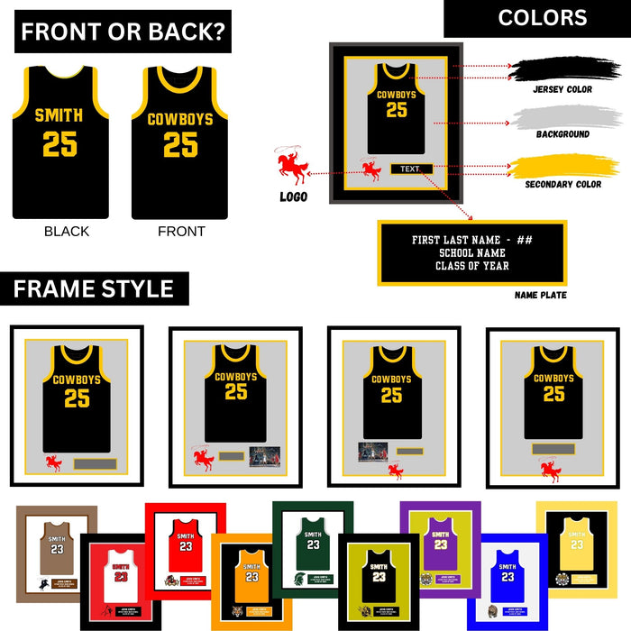 a basketball jersey with different colors and numbers