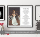 Father Daughter Dance print photo and frame