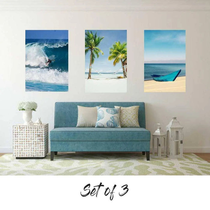 Framed Beach  landscape art Picture Frame Store New Jersey