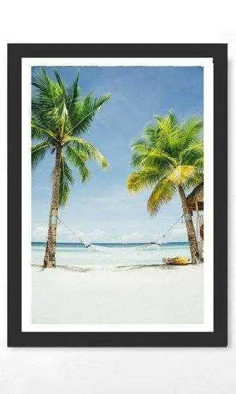 Framed Beach  landscape art Picture Frame Store New Jersey