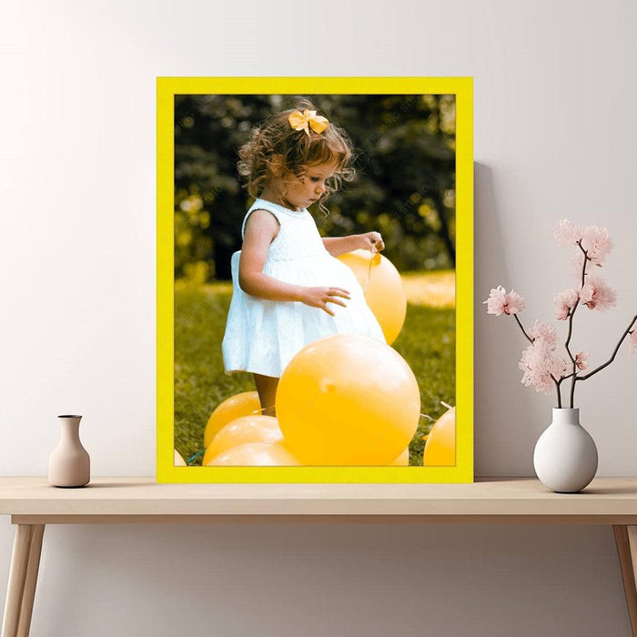 Gallery Wall 18x24 Yellow Picture Frame - 18x24 Memory Design Picture frames - New Jersey Frame shop custom framing