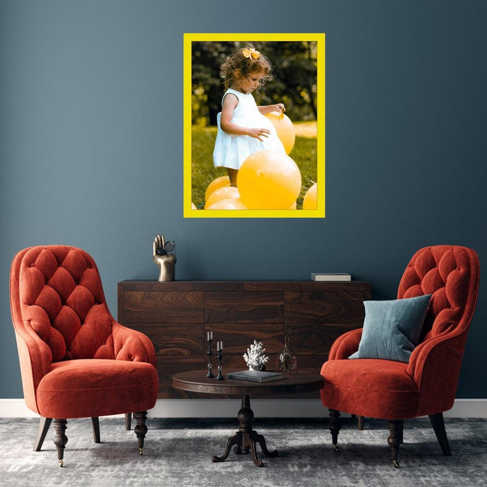 Gallery Wall 18x24 Yellow Picture Frame - 18x24 Memory Design Picture frames - New Jersey Frame shop custom framing