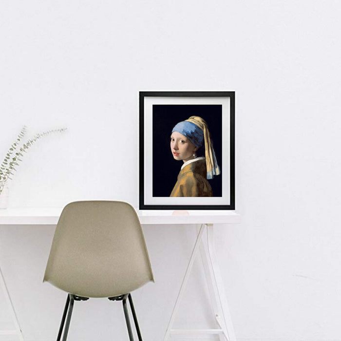 Girl with A Pearl Earring by Johannes Vermeer Feminist art Canvas