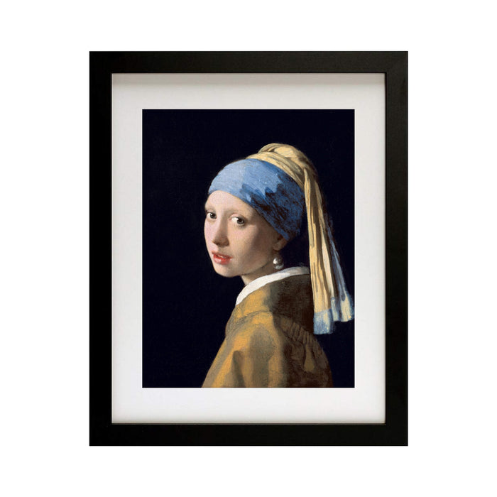 Girl with A Pearl Earring by Johannes Vermeer Feminist art Canvas