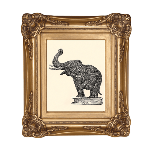 Gold Ornate Antique Picture Frame - Modern Memory Design Picture frames - New Jersey Frame shop custom framing