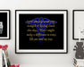 Sign for Nurse Prayer Wall art décor frame