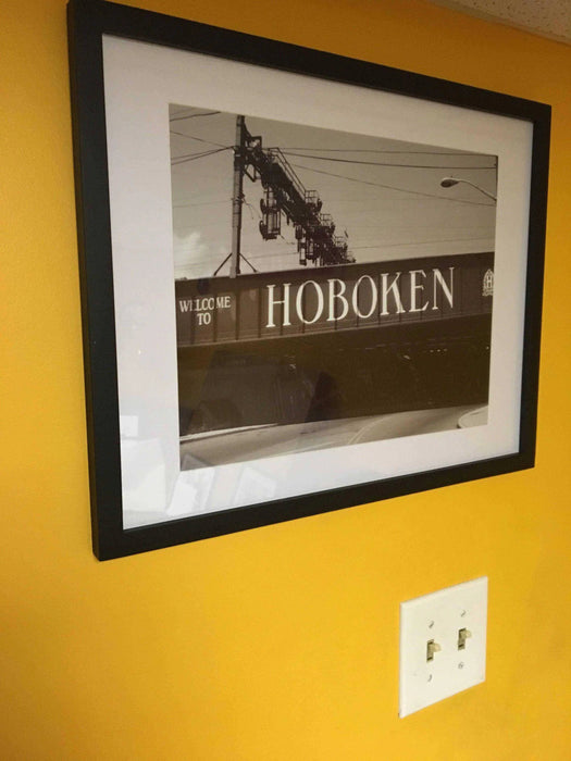 Hoboken sign NJ Framed Art Picture Frame Store New Jersey