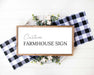 Large Farmhouse Signs Custom Made Picture Frame Store New Jersey