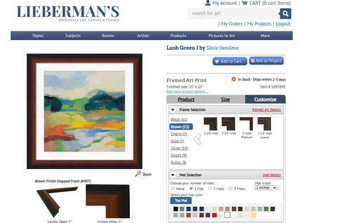 Liebermans.net wholesale art Interior Designers