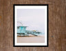 Lifeguard Tower Los Angeles California Beach framed art print decor Picture Frame Store New Jersey