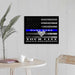 Los Angeles Police Department Thin blue Line Police Gift  Art