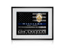 Los Angeles police department Police officer gift Thin Blue line