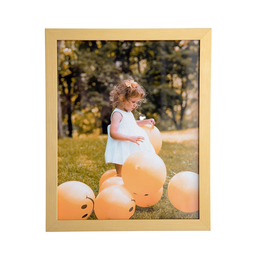 Modern Gold 14x18 Picture frame 14x18 frame matted to 11x14 photo print