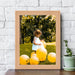 Modern Wide Natural Wood Picture Frame - Modern Memory Design Picture frames - New Jersey Frame shop custom framing