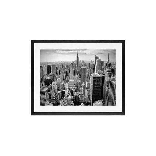 New York City Framed Art print black and white Skyline Picture Frame Store New Jersey