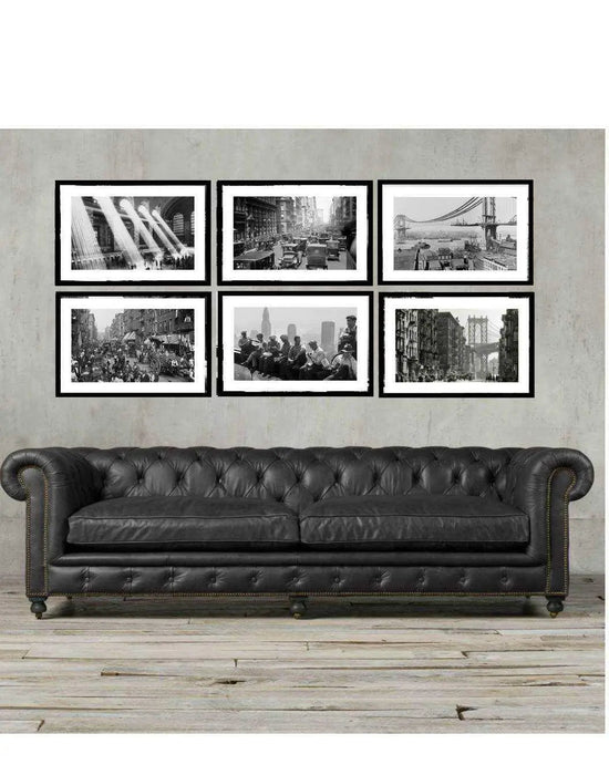 New York city wall art framed black and white photography 16x20 Set of Picture Frame Store New Jersey