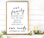 Our Family Modern Farmhouse Wood Signs