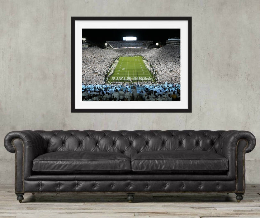 Penn State University Beaver Stadium football wall art frame