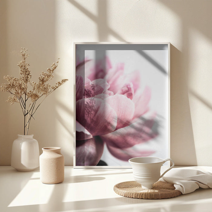 Peony 1 Framed Art Wall Decor - Framed Art