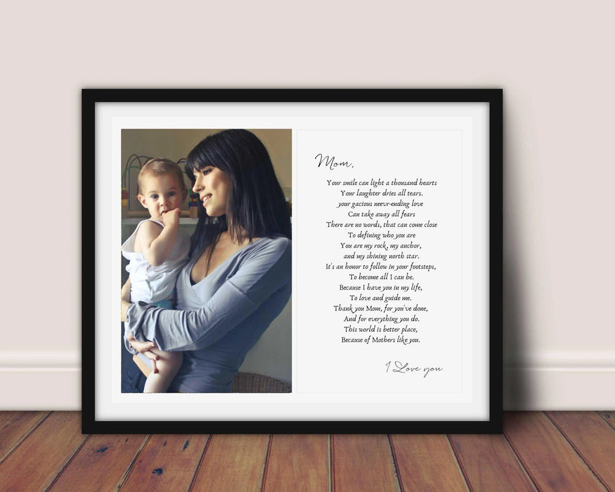 personalized birthday gift for mom Mom Gift Moms birthday gift Picture Frame Store New Jersey