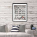 Personalized Family First We Had Each Other Then We Had You wall art