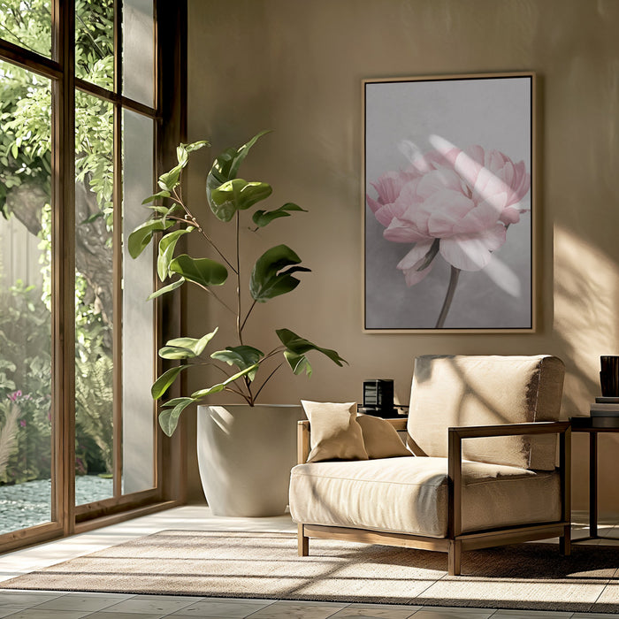 Peony Framed Art Wall Decor