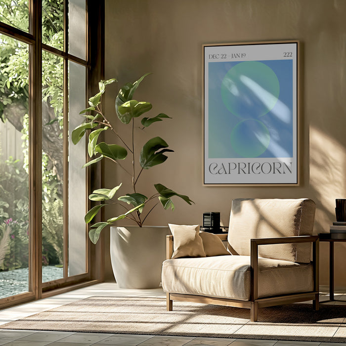 Capricorn Framed Art Wall Decor