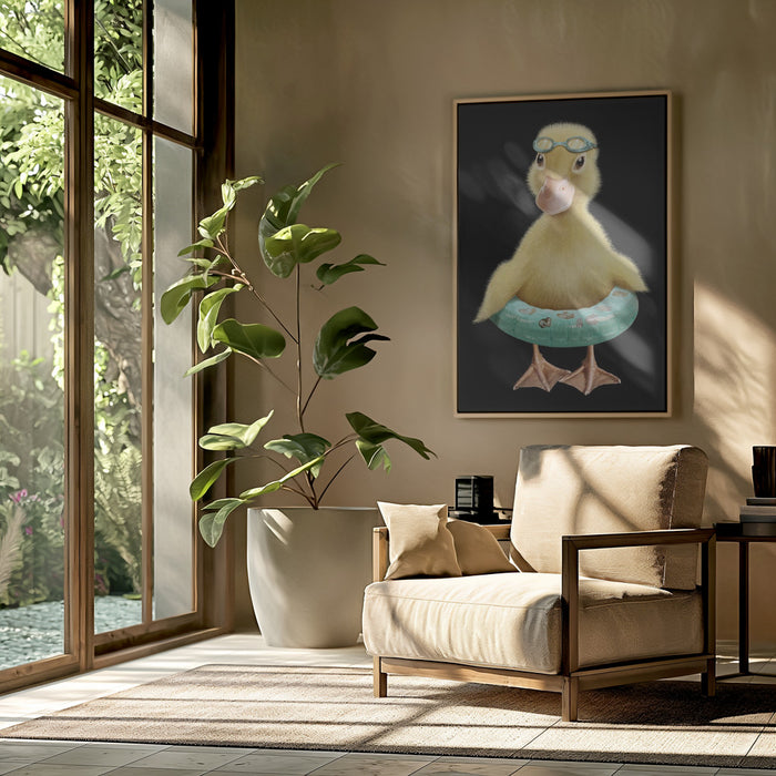 DUCK Framed Art Modern Wall Decor