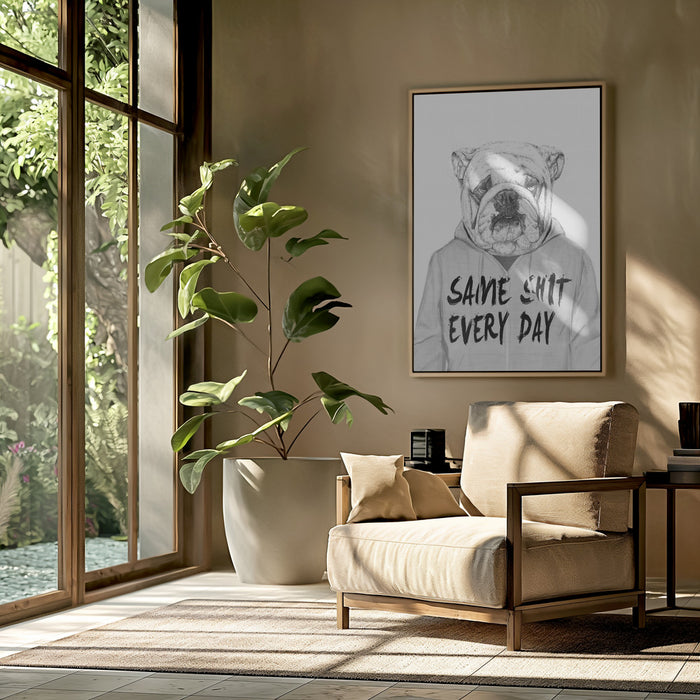 Same shit... Framed Art Modern Wall Decor