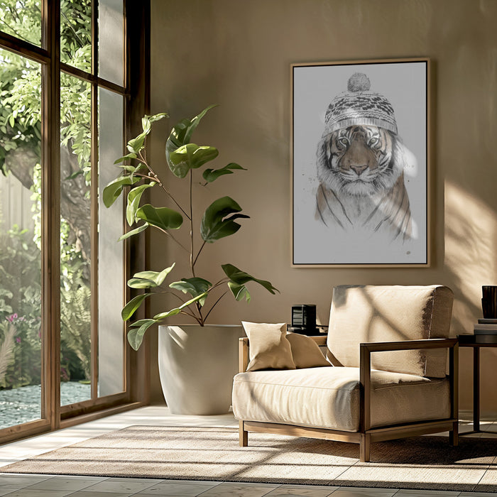 Siberian tiger Framed Art Wall Decor