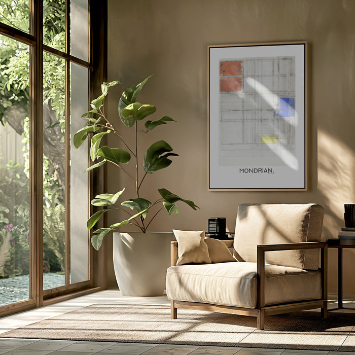 Study for a Composition Framed Art Modern Wall Decor