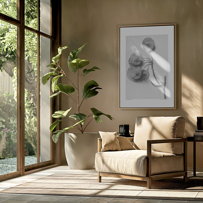 Ptelea Trifoliata Framed Art Modern Wall Decor