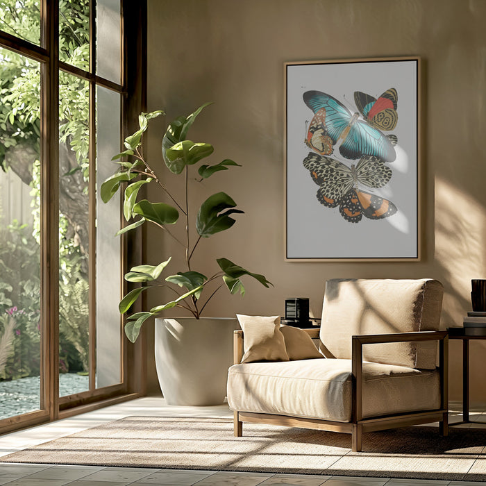 Butterflies 1 Framed Art Wall Decor