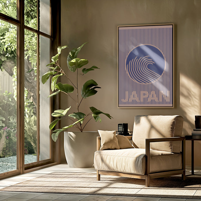 Great Wave of Japan Framed Art Wall Decor